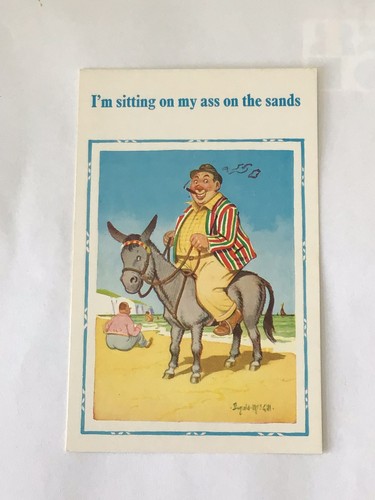 Donald mcgill postcard saucy - donald,