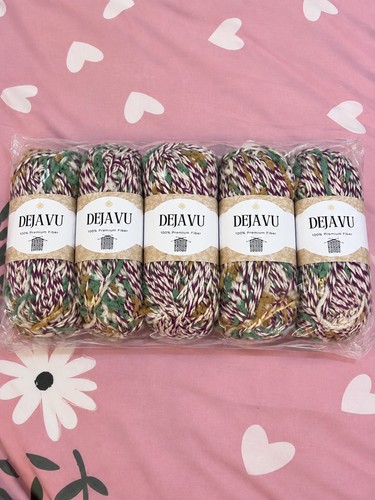 Deja 475g fancy yarn plum - deja,