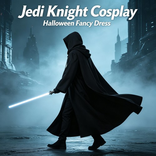 Jedi hooded robe - jedi, star