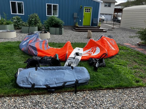 Kiteboard set switchblade - set, up,
