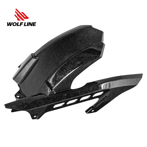 Wolfline rear fender mud guard - mud,