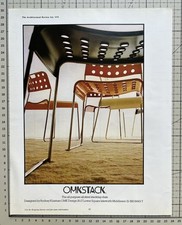 Omkstack Chair - Rodney Kinsman - OMK Design - Isleworth - 1978 Cutting 556