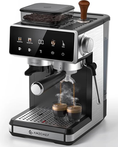 Amzchef bean cup espresso - to,
