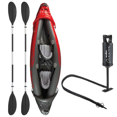Double kayak inflatable - double, red