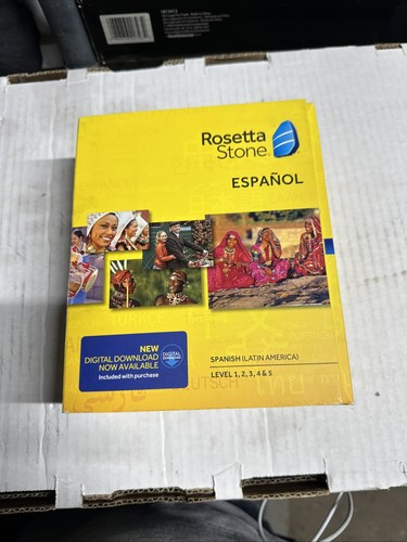 Rosetta stone spanish - stone, cd