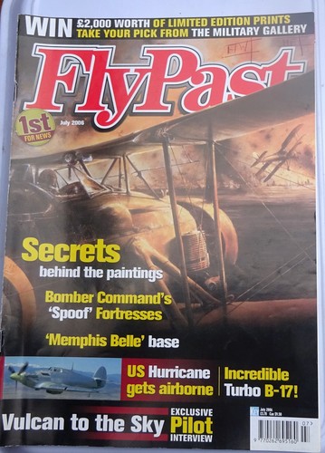 Flypast magazine july 2006 - magazine,