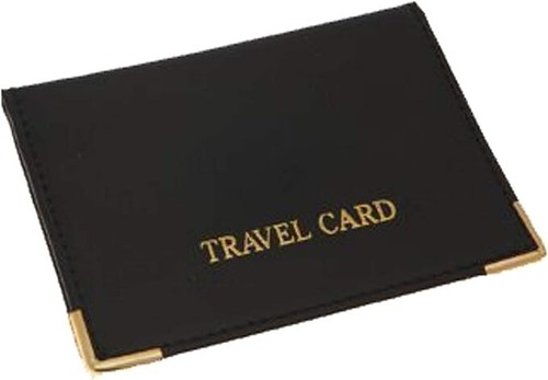 New black leather travel - pu,