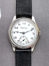 Vertex Calibre 59 Dennison Denisteel® Case Triple Signed Vintage Wristwatch