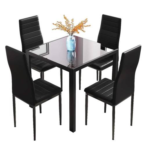 Dining table and - high, back