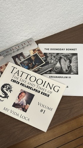 Tattoo book lot - tattoo, higgs