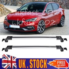 Lockable Roof Rack Cross Luggage Carrier For Seat Leon Ibiza Exeo Saloon Hatch F