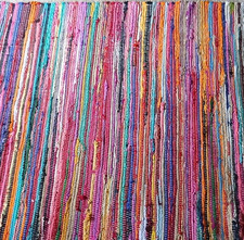 Multicoloured Hand Woven