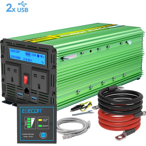 Edecoa power inverter 12v - 12v, to