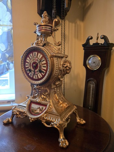 Antique mougin french clock - mougin,