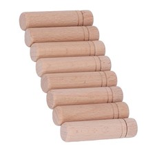 8x Wooden Needle Case Anti