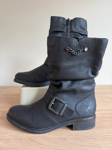 Rieker z5382 black mid - rieker,