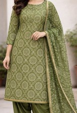 Mehndi Green Chunri Print 3