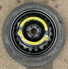 AUDI TT MK 2 8J 06-14 17" SPACE SAVER SPARE WHEEL & T125/80 R17 99M TYRE. #35.