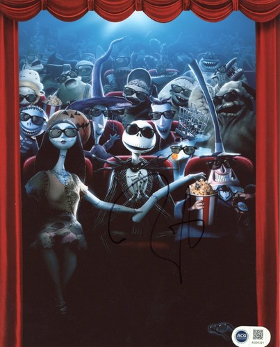 Tim burton signed 10x8 - tim,