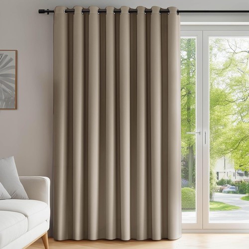Deconovo eyelet door blackout - eyelet,