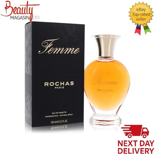 Rochas femme 100ml edt spray - rochas,