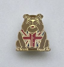 ENGLAND BULLDOG PIN BADGE