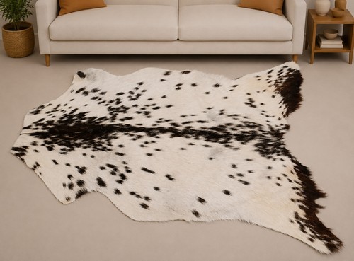 Genuine goat hide - hair, on