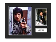 Jackie Chan Hand Signed 16x12