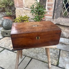 VINTAGE WOODEN WRITING SLOPE