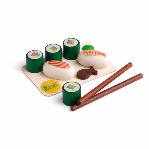 Wooden pretend role play - , food