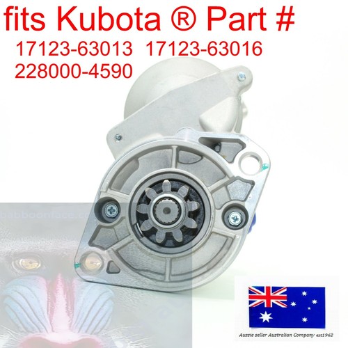Fits kubota starter - fits,