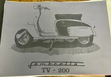 LAMBRETTA TV200 GT200 A3 INK