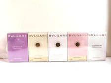 Bvlgari perfume Miniatures Set Incl. Pour Femme 5 X 5 Ml EDT / EDP