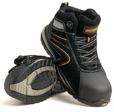 MENS LEATHER LIGHTWEIGHT STEEL