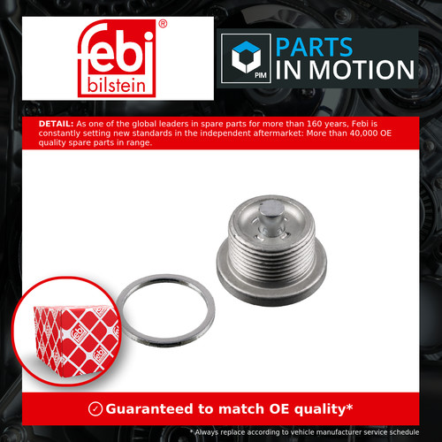 Sump plug fits mercedes - fits, vito