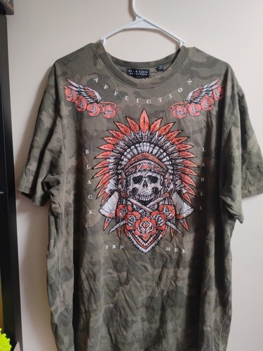 Mens affliction black label - black,