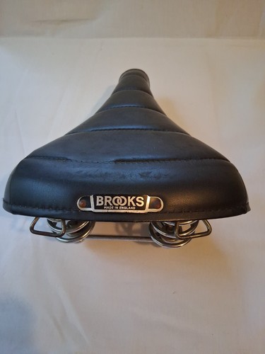 Vintage brooks bicycle seat - bicycle,