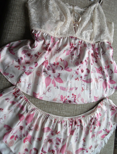 Ladies lingerie set cami top - , &