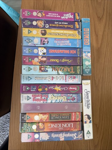 Vhs video tapes x16 - video,