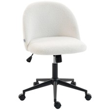 HOMCOM Desk Chair Fluffy