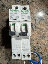 Schneider Ic60h 2x RCBO B16