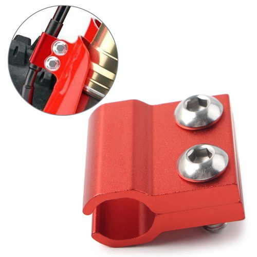Front brake hose clamp - front,