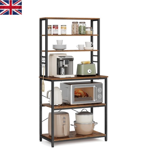Rustic brown baker - rustic, rack