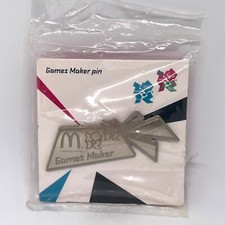 Volunteers Games Maker London Olympic Games 2012 Pin Lapel Badge Unused Sealed