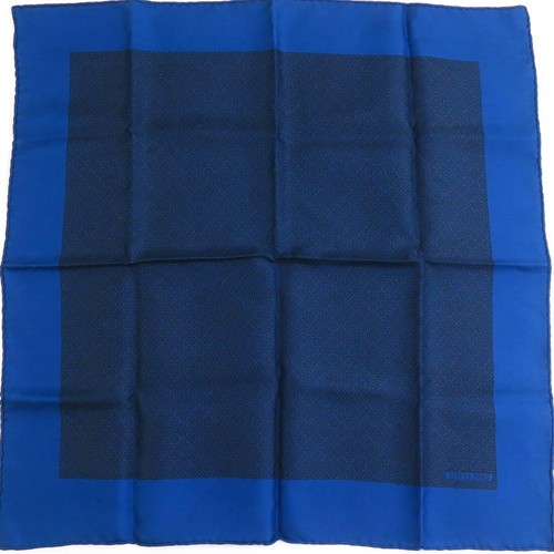 Hermes handkerchief silk navy - handkerchief,