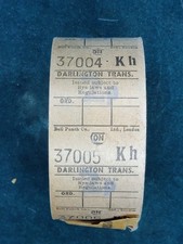 DARLINGTON TRANSPORT 2p BUS