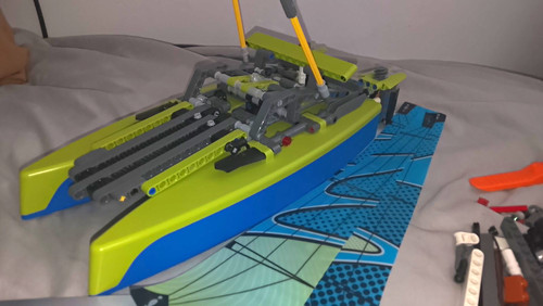 Lego technic 42105 catamaran - technic,