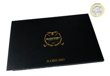 Golfing Golf Score Card