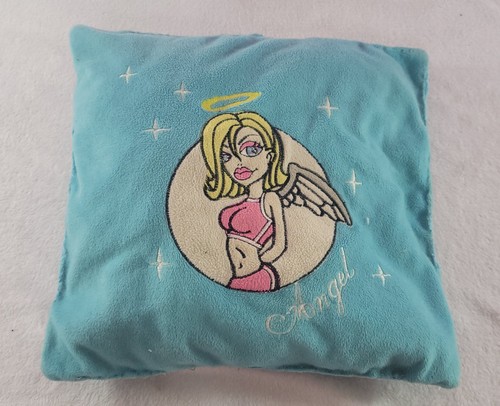 Y2k blue angel plush - blue,