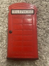 Lulu Guinness Mobile Phone Holder Case Cover Red London Phone Box Design Novelty